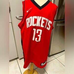 Rockets boys Harden jersey size medium